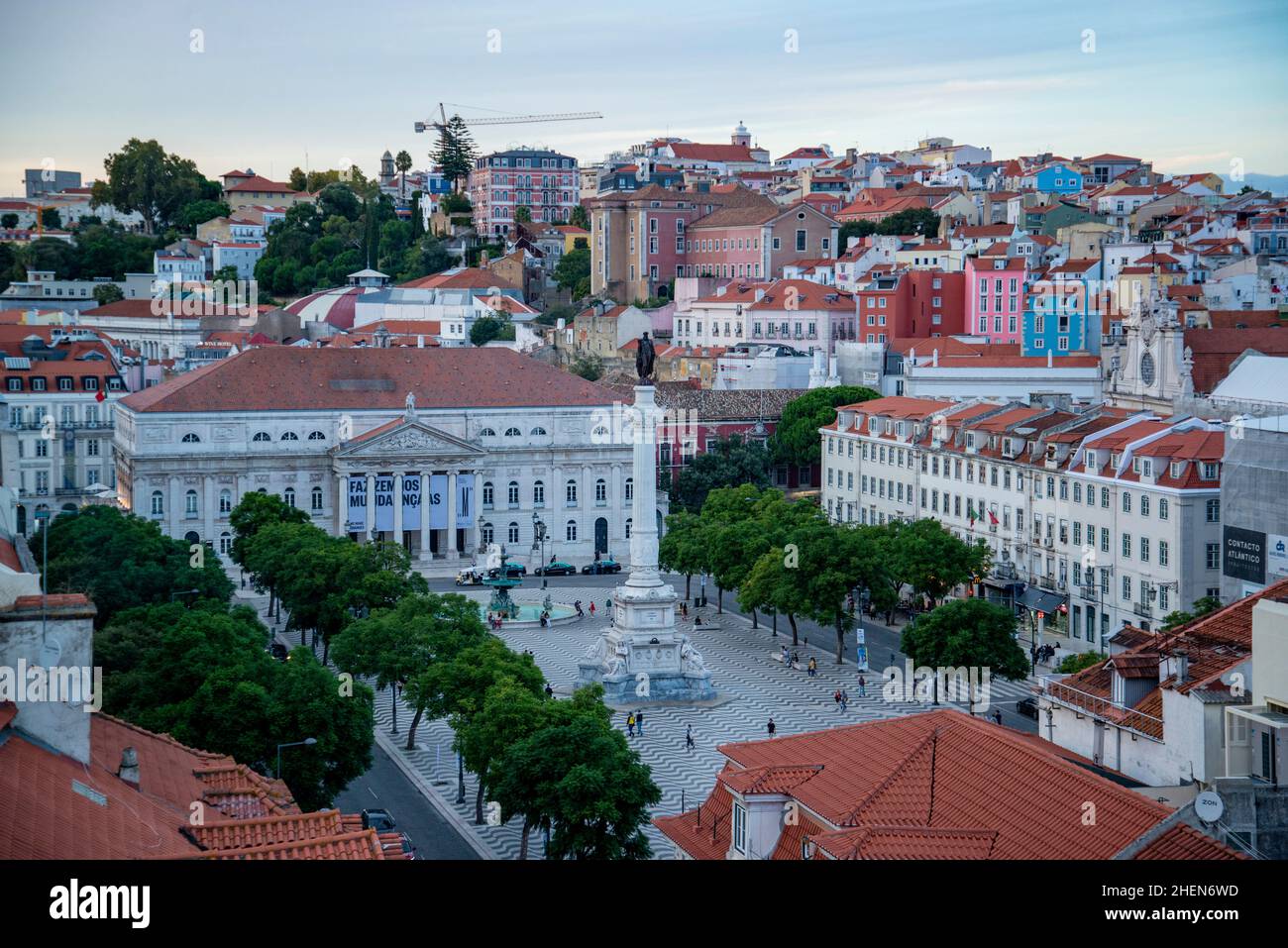 Rossio square lisbon city hi-res stock photography and images - Page 23 -  Alamy