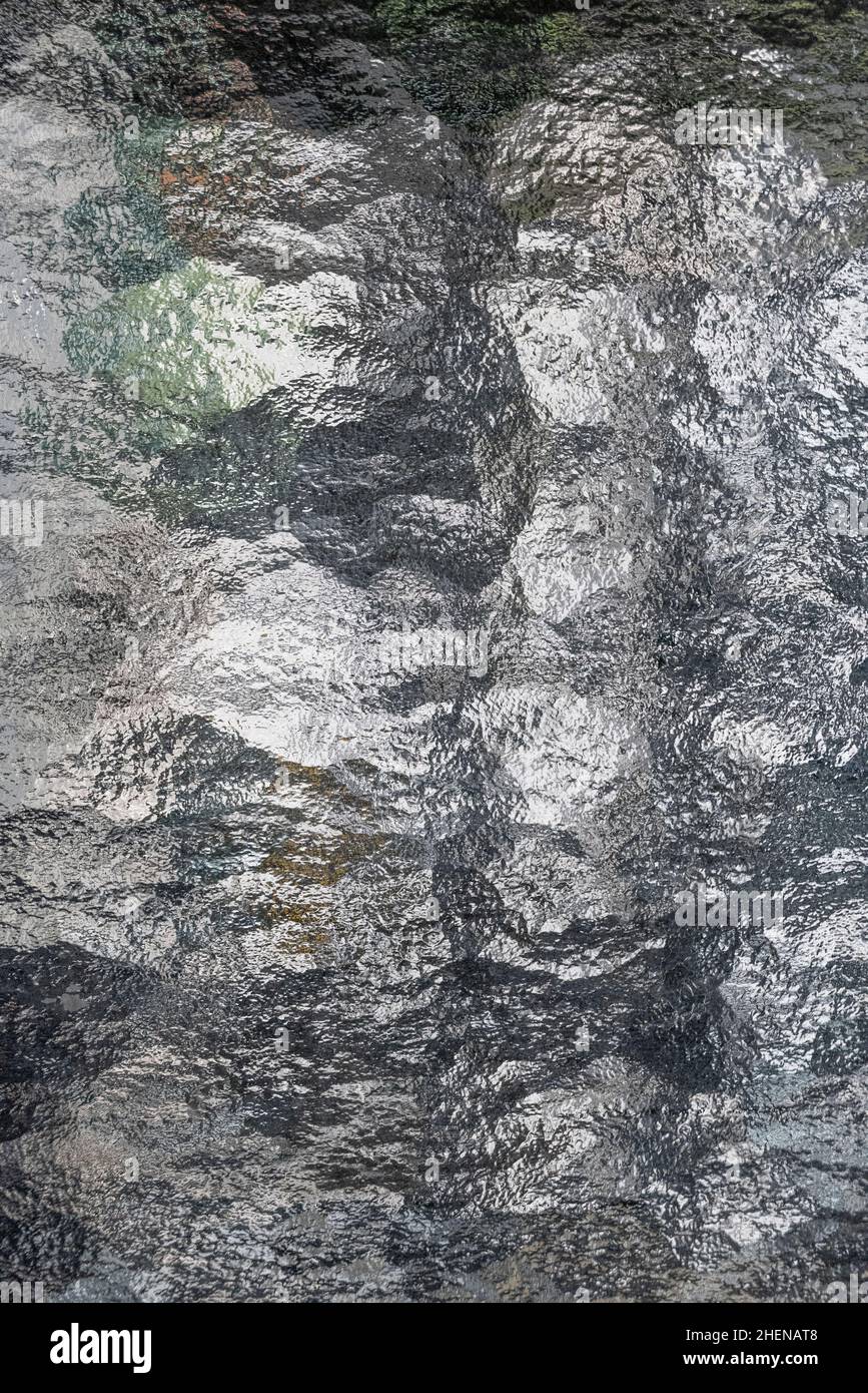 Reflected Glass Pattern pattern of reflection in a structured glass gives a harmonic feeling ...
