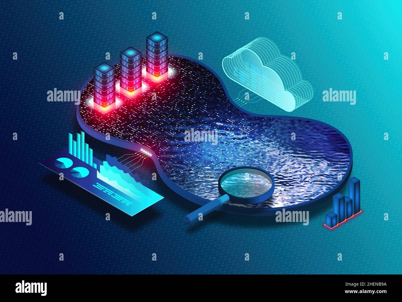 Data lake single store of data for advanced big data analytics and