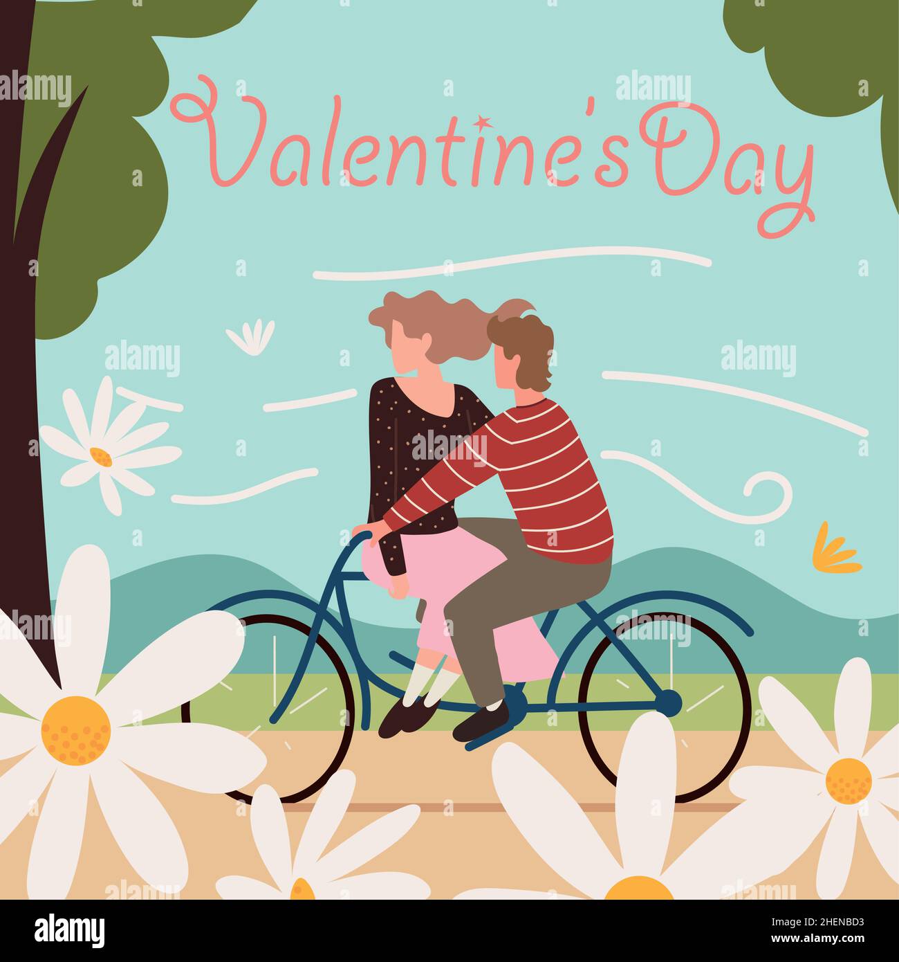 valentines day invitation card Stock Vector Image & Art - Alamy