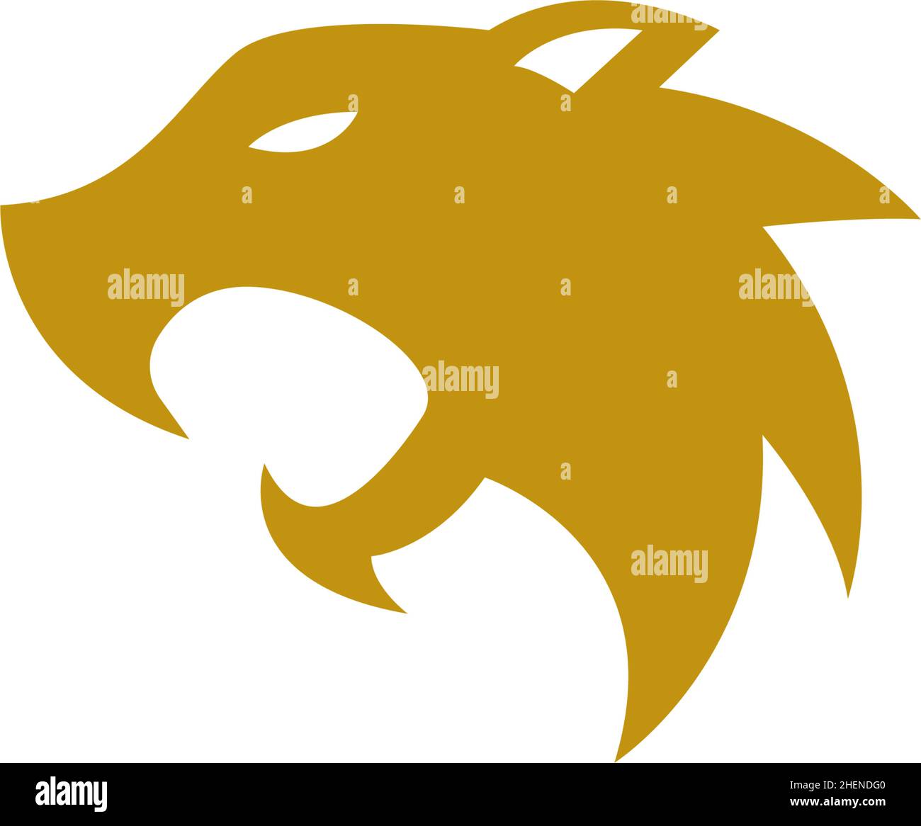 Jaguar icon logo design template illustration vector Stock Vector