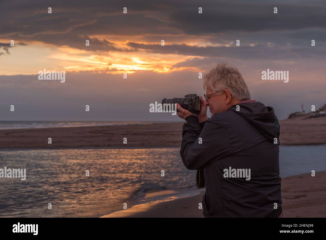 Mature adult man taking hi-res stock photography and images - Alamy