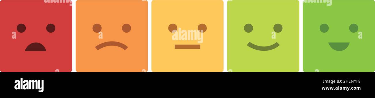 Emoji feedback scale icon cartoon vector. Customer satisfaction. Client ...