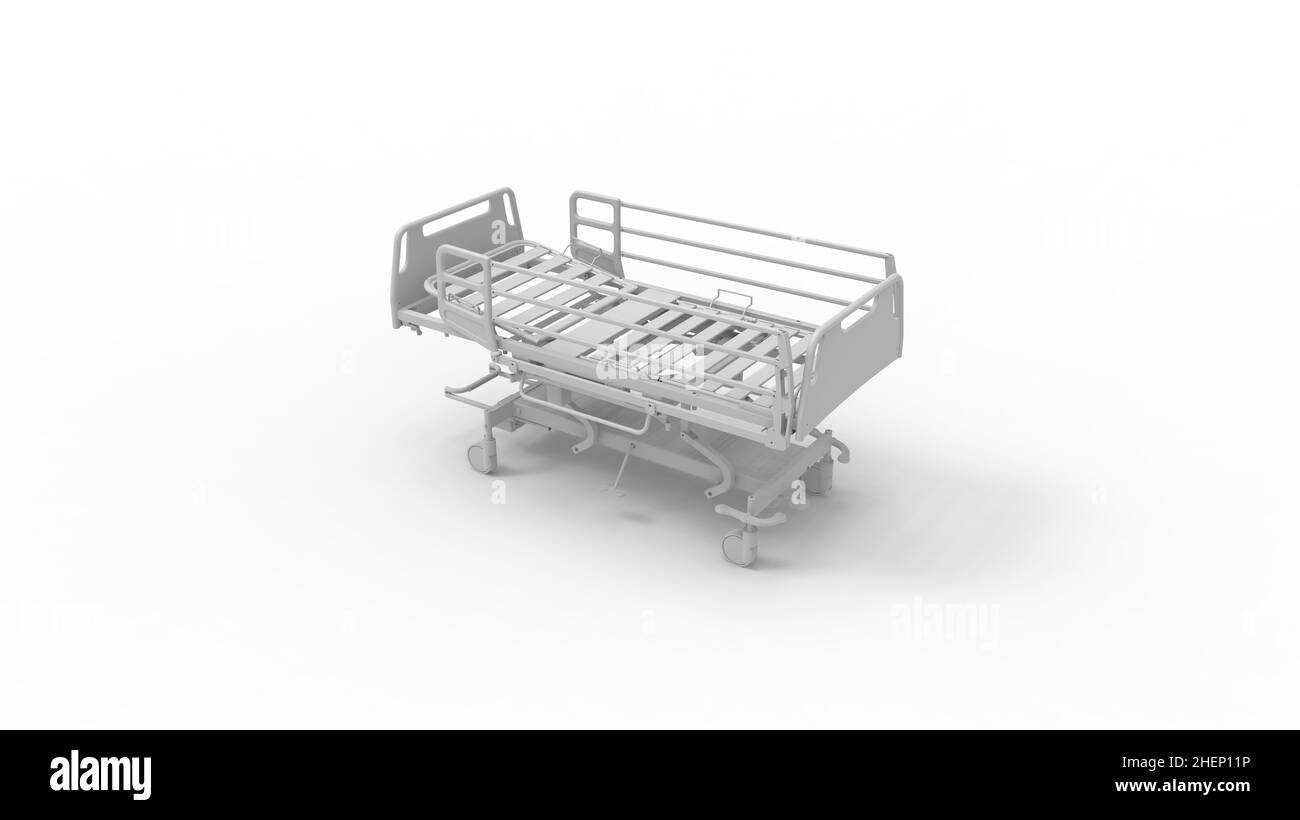 Person in a hospital bed Cut Out Stock Images & Pictures - Alamy