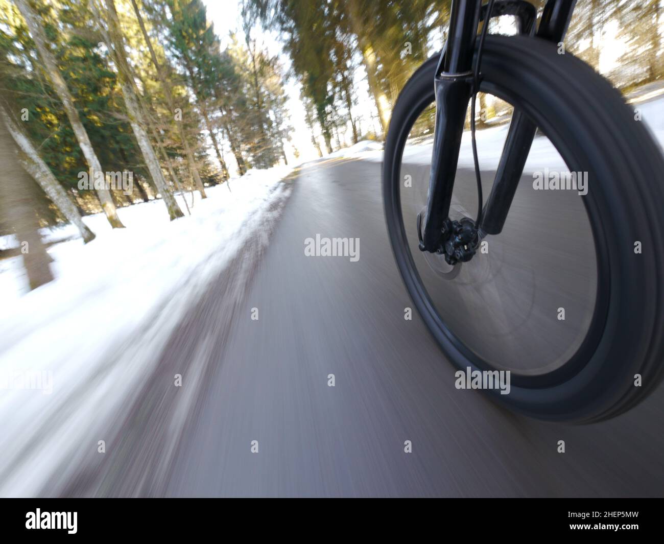 biking during winter