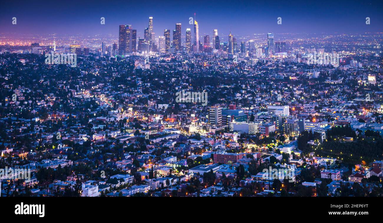 43 Los Angeles Skyline Wallpaper  WallpaperSafari