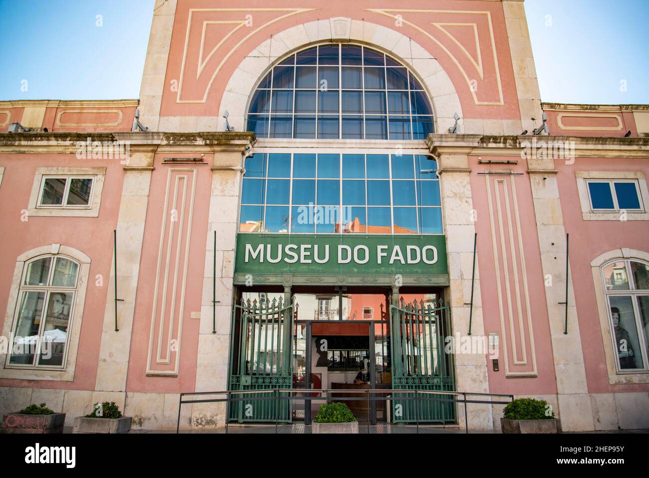 The Fado Museum in Alfama in the City of Lisbon in Portugal.  Portugal, Lisbon, October, 2021 Stock Photo