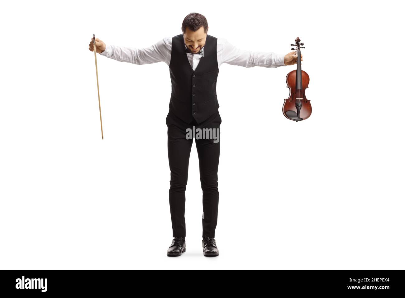 Violin after the concert Cut Out Stock Images & Pictures Alamy