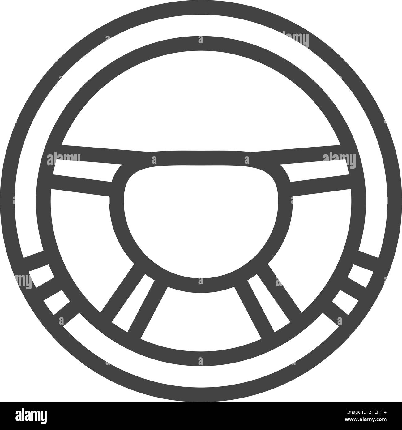 Steering wheel icon. Car driving symbol. Auto logo Stock Vector Image