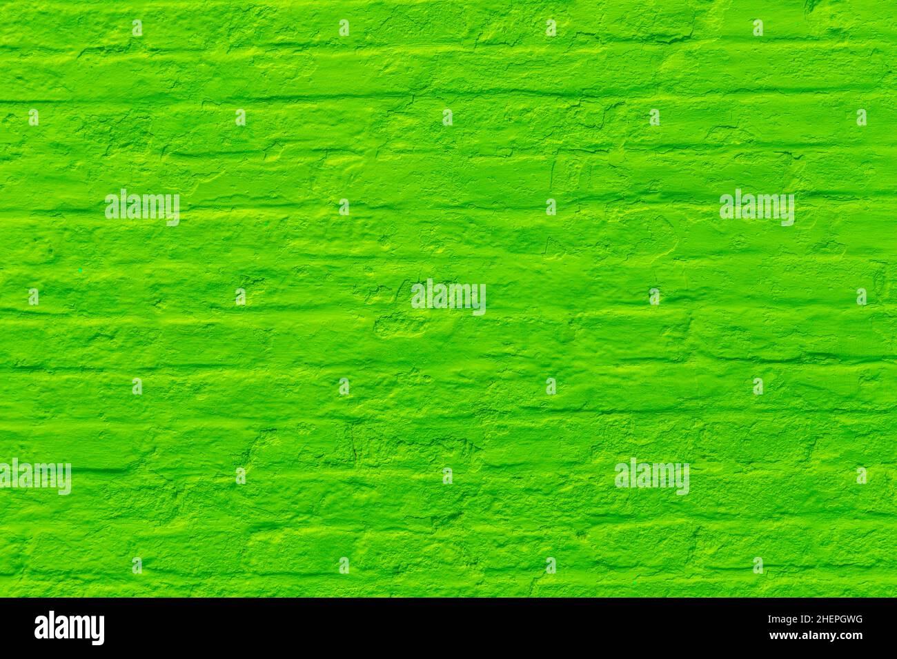 old brick wall background in green Stock Photo - Alamy