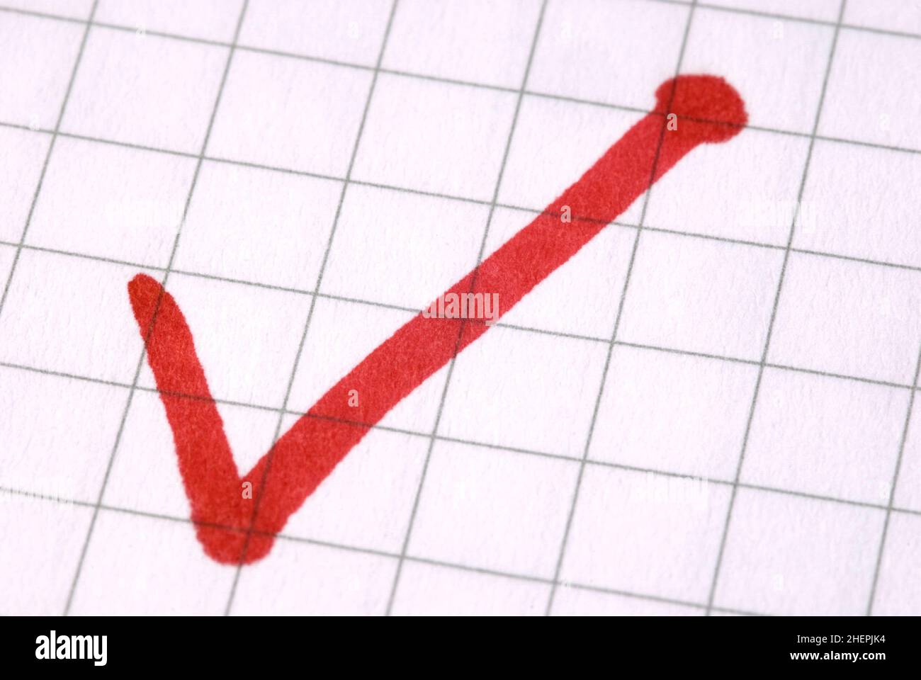 check mark Stock Photo