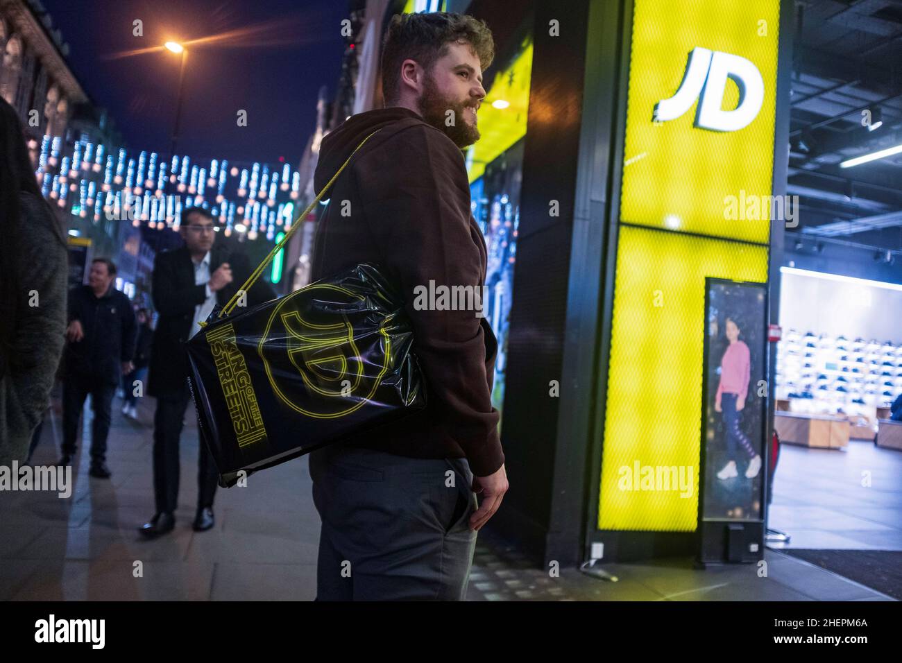 Jd sports bag hi-res stock photography 