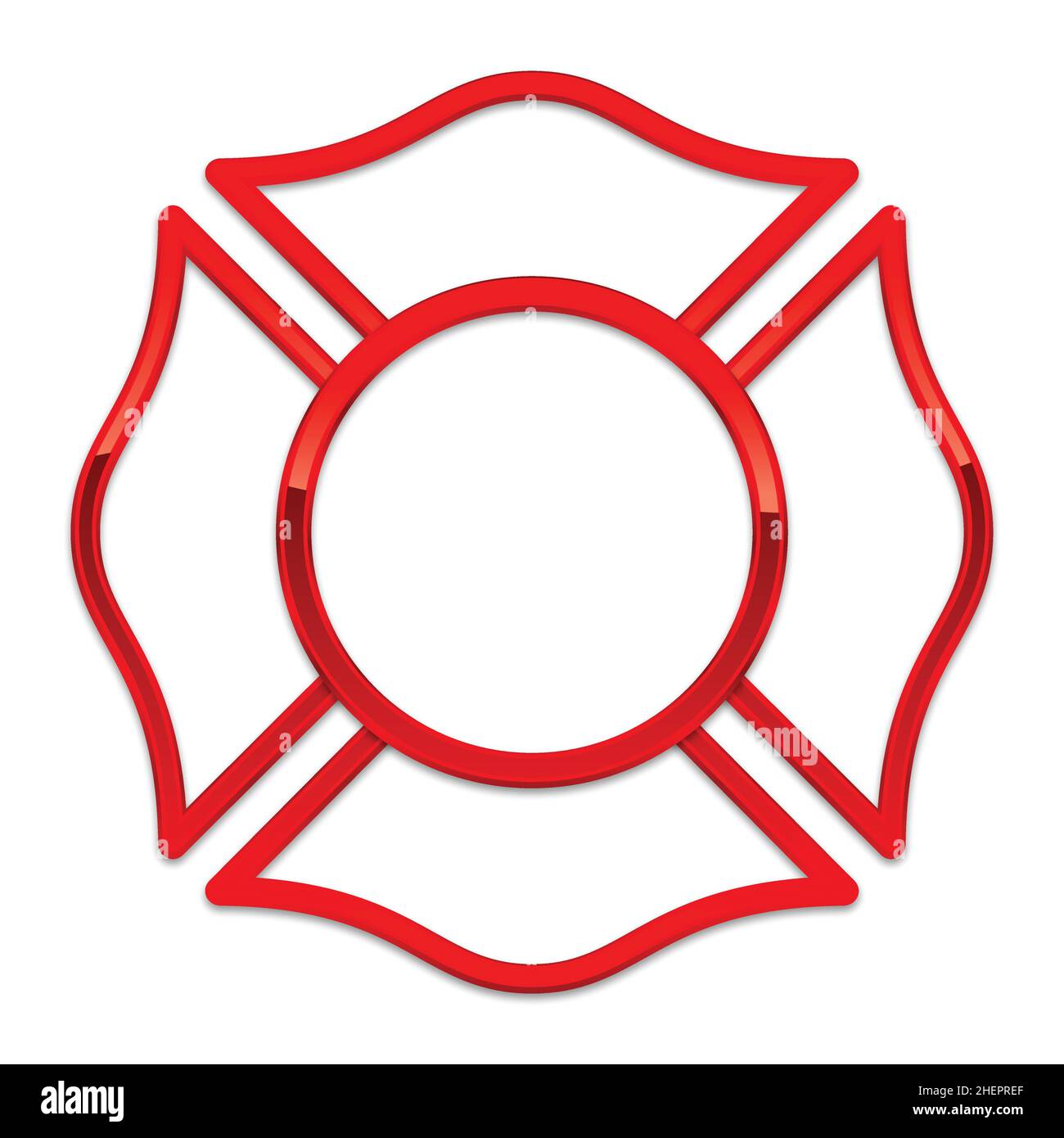 firefighter-maltese-cross-stock-vector-images-alamy