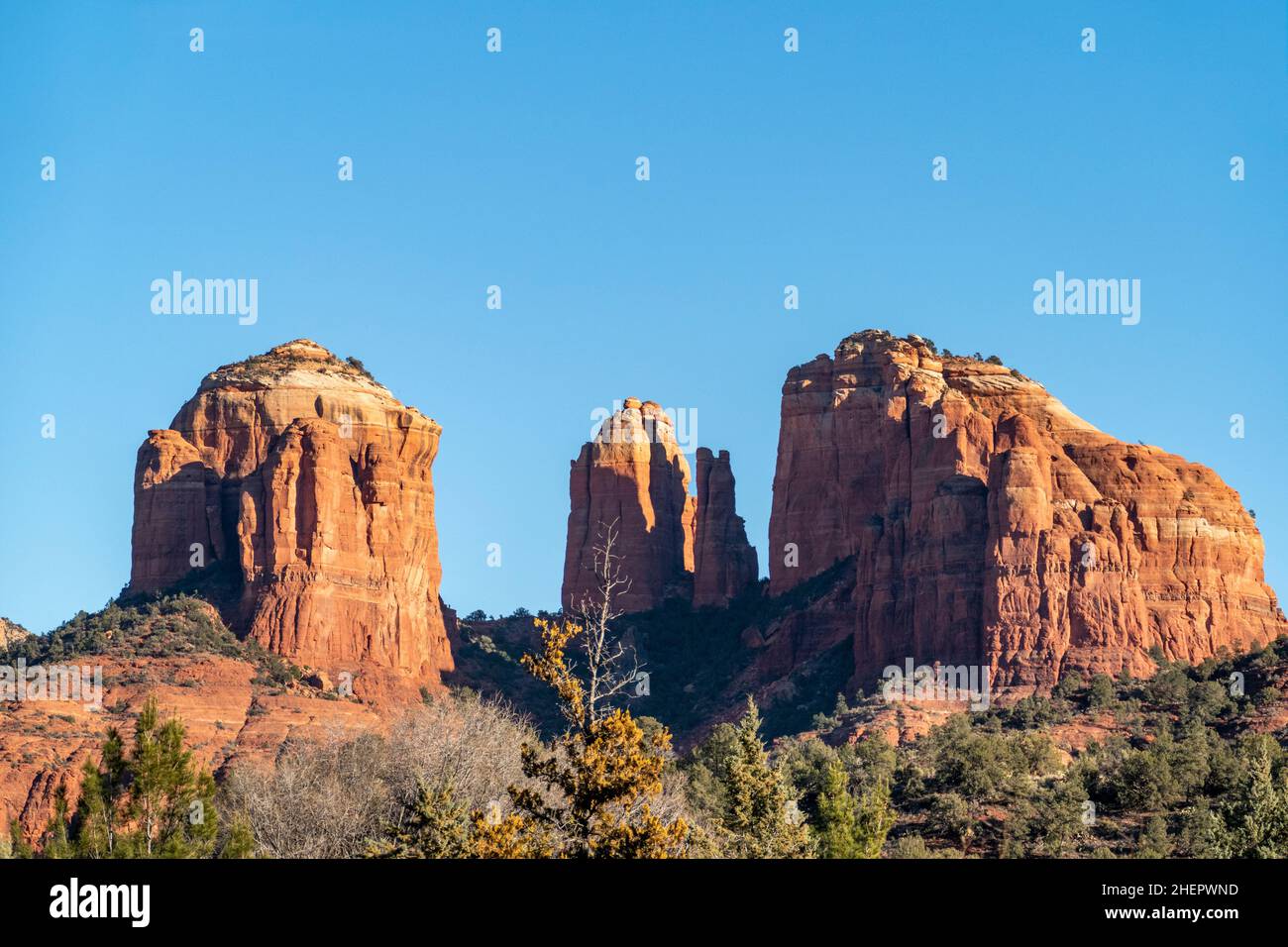 Red Rocks At Spring scenic red rocks at the red rock state park in Arizona Stock Photo - Alamy