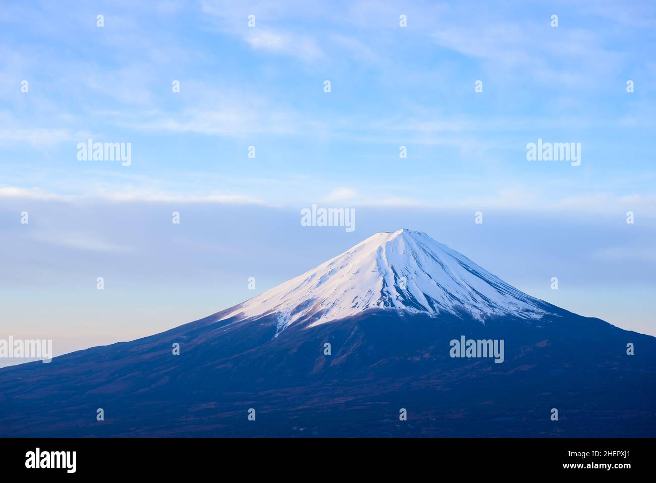 Mount Fuji At Dawn Stock Photo