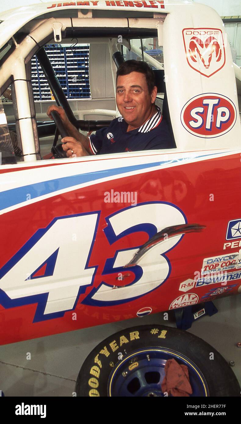 Jimmy Hensley at the Richard Petty Motorsport centre Randleman North ...