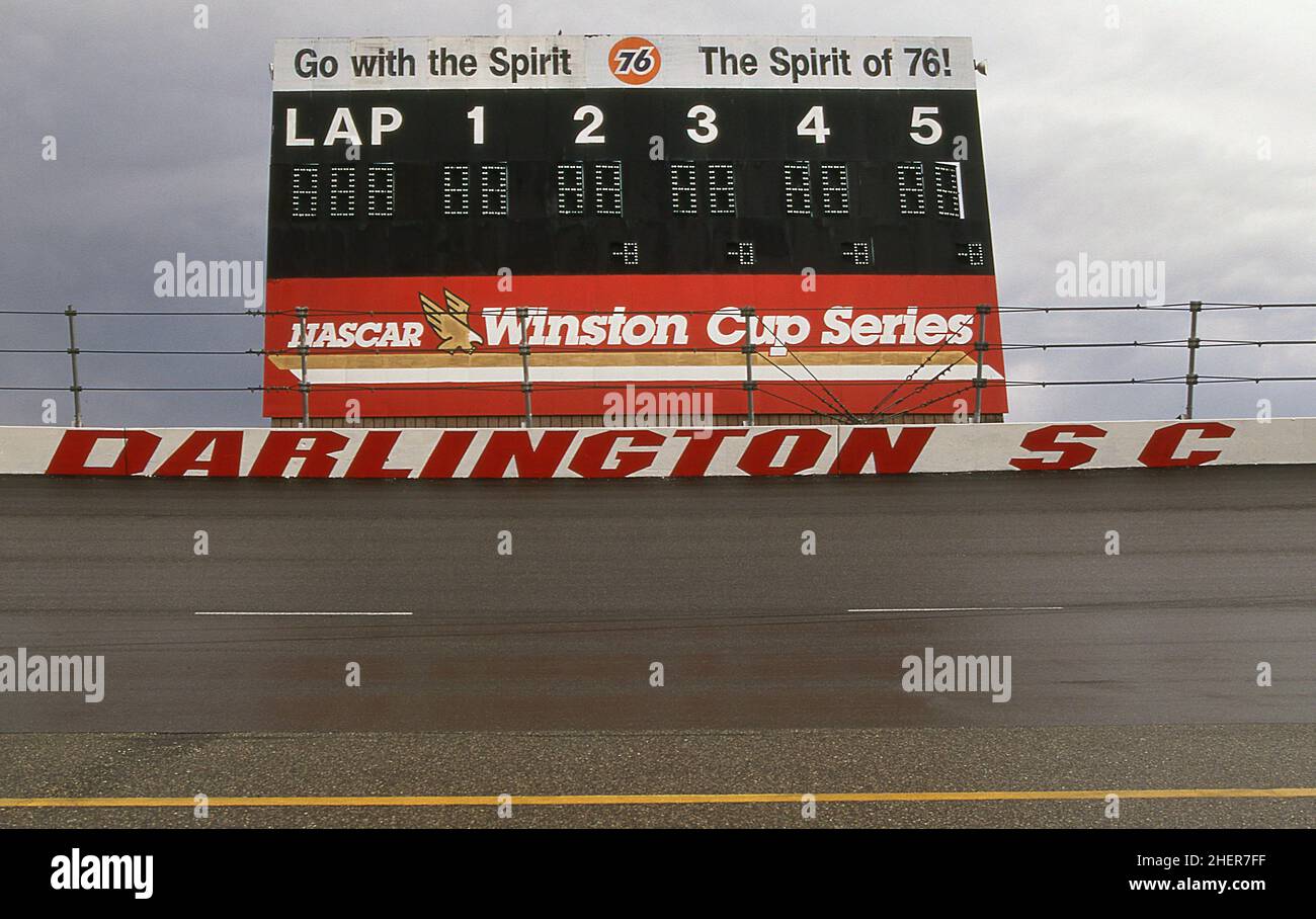 Darlington Raceway in North Carolina USA in a 1997 Stock Photo
