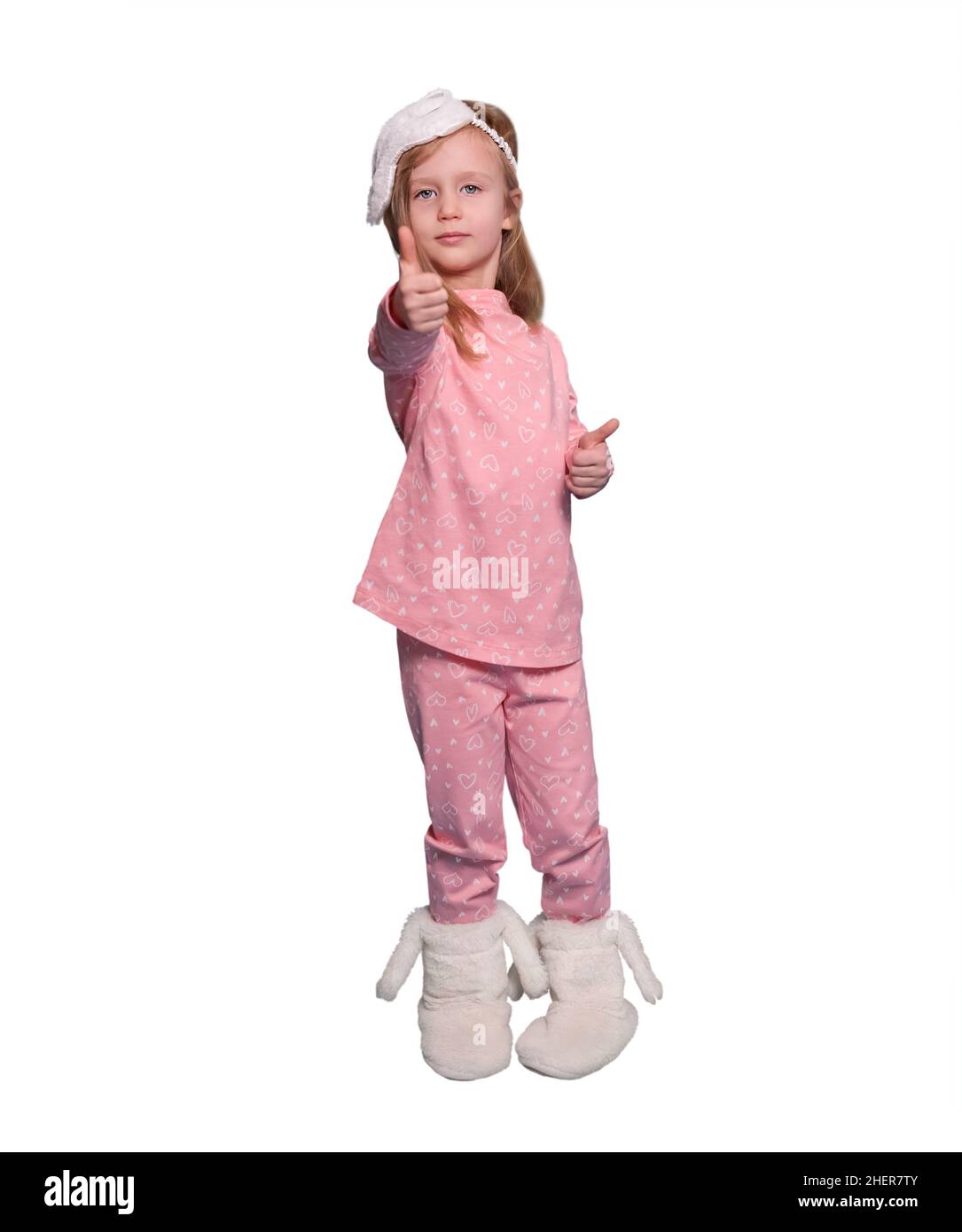 Girl feet pajamas Cut Out Stock Images & Pictures Alamy