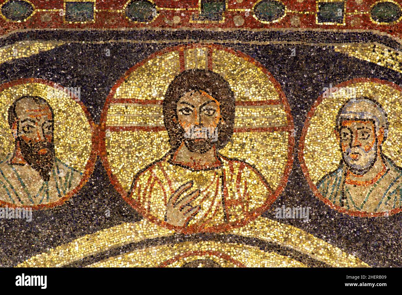 Saint peter mosaic cappella hi-res stock photography and images - Alamy
