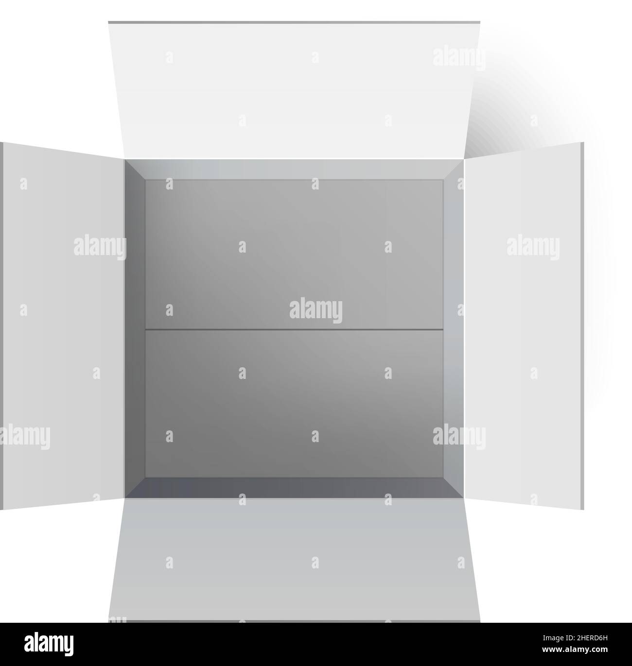 Empty package Stock Vector Images - Alamy