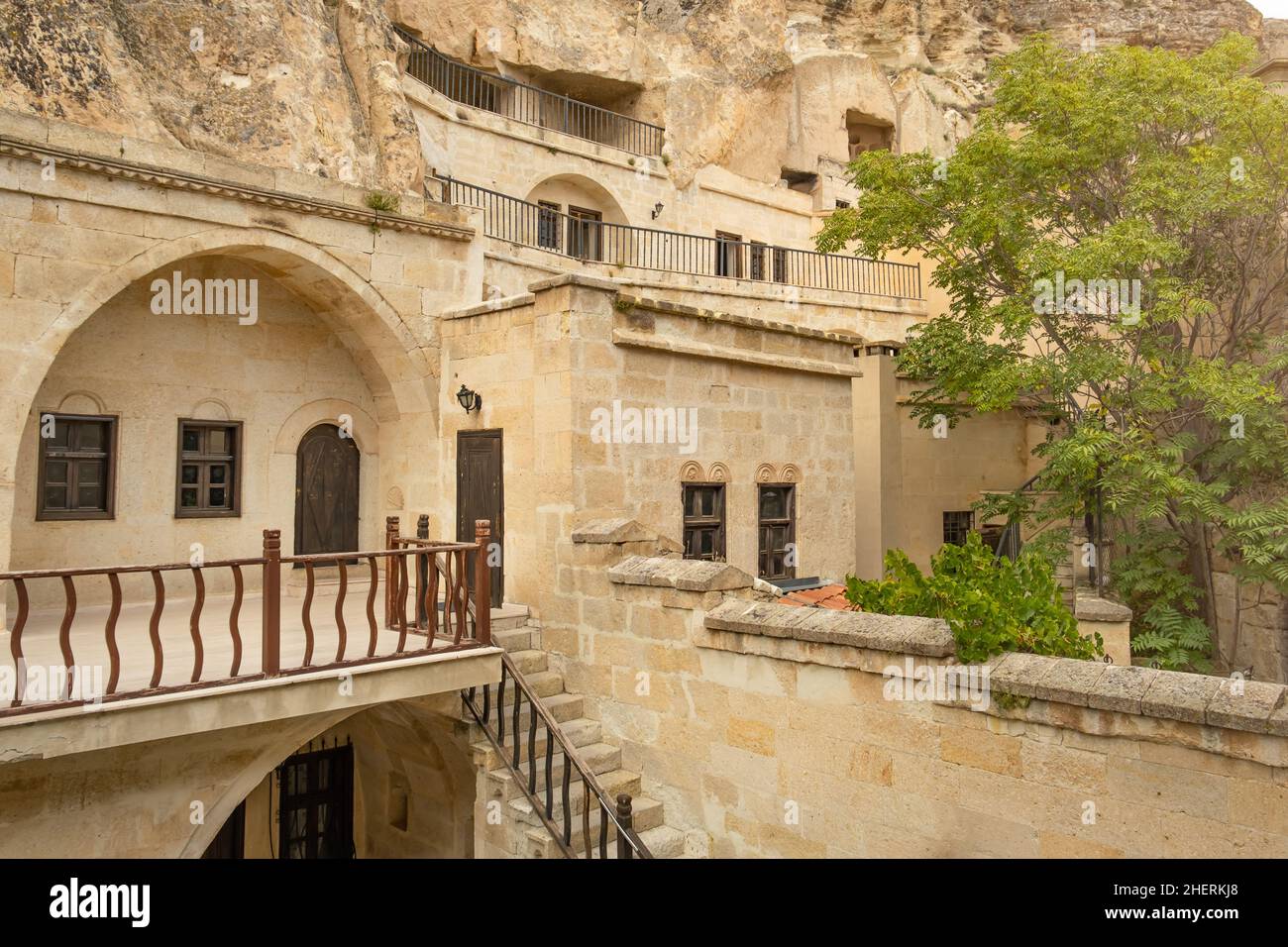 Traditional house and architecture in Cappadocia, Turkey. Traditional