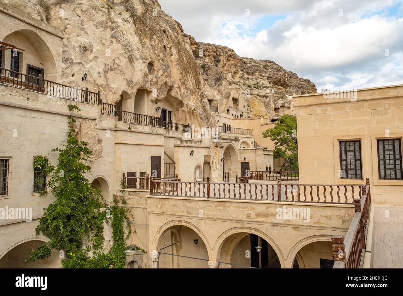 Traditional house and architecture in Cappadocia, Turkey. Traditional