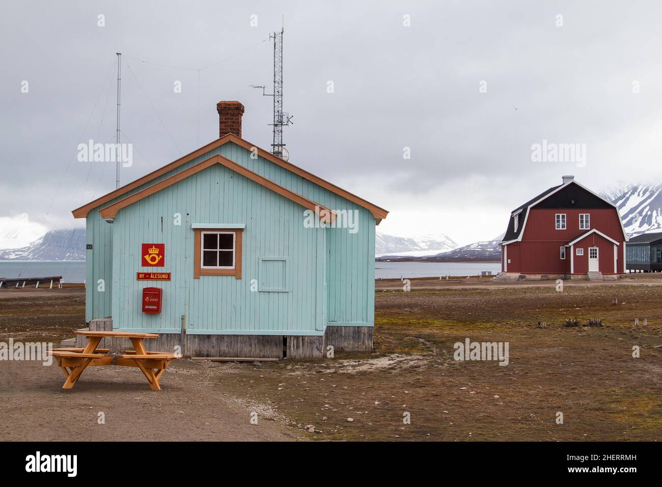 World's northernmost post office, NyAlesund, Spitsbergen Island
