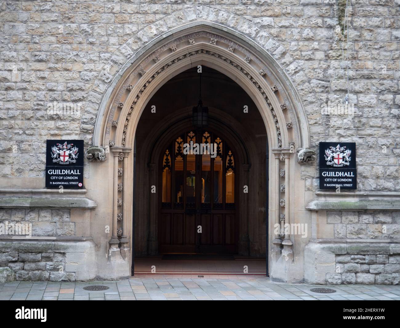 Guildhall London, historic building, currently the ceremonial and ...
