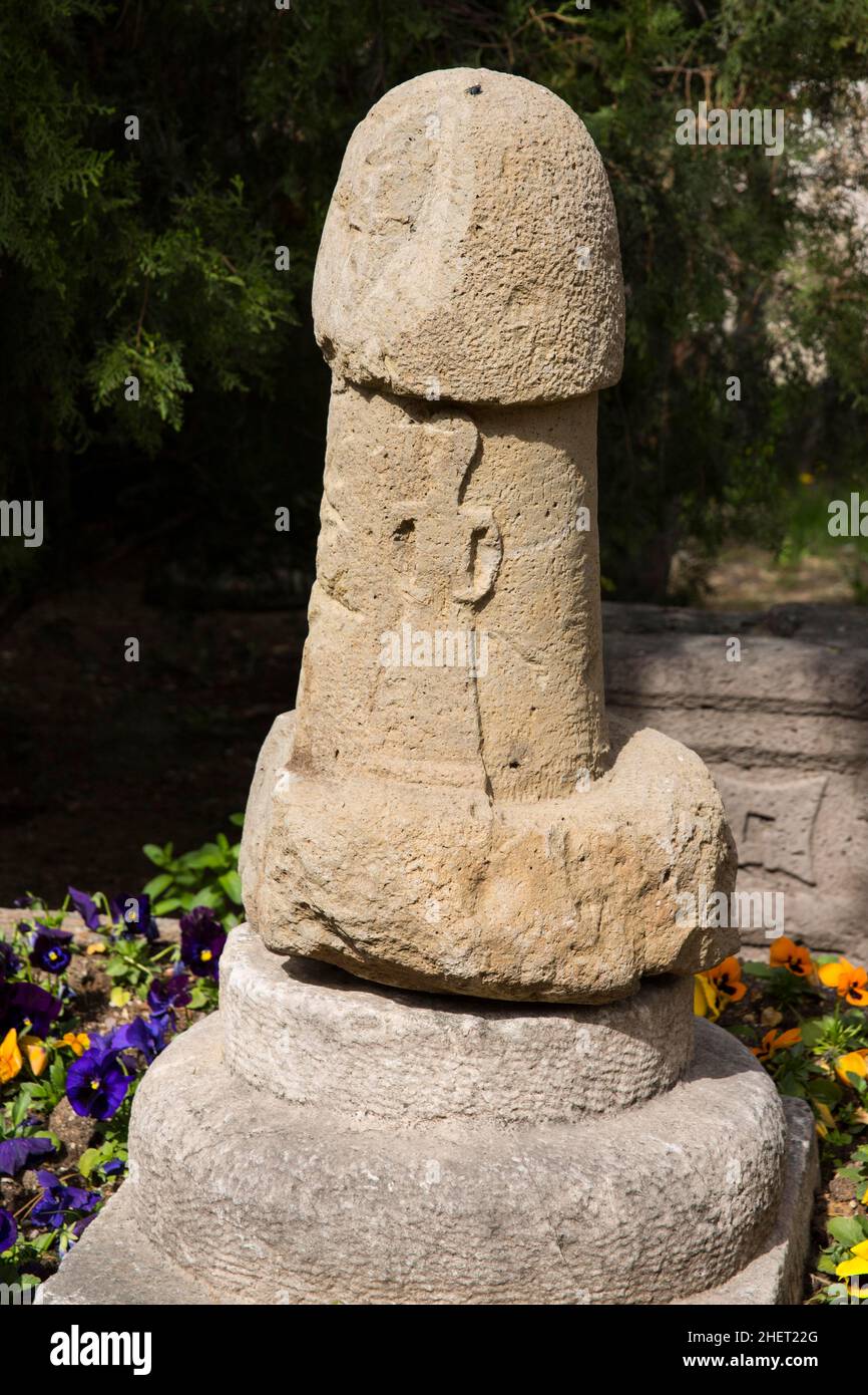 Fertility symbol, Museum of Anatolian Civilisations, Ankara, Turkey, Ankara, Turkey Stock Photo