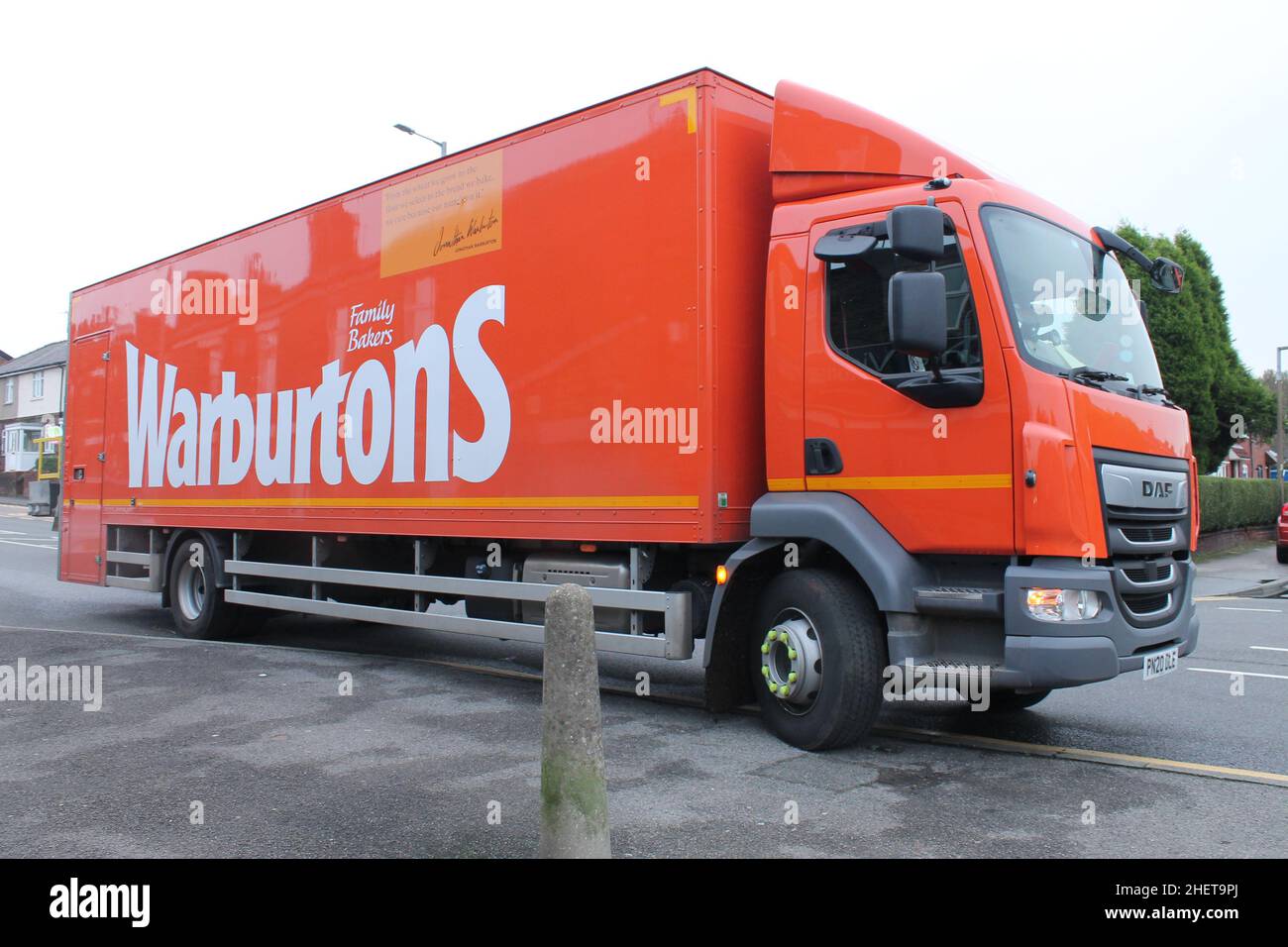 Warburtons delivery hires stock photography and images Alamy