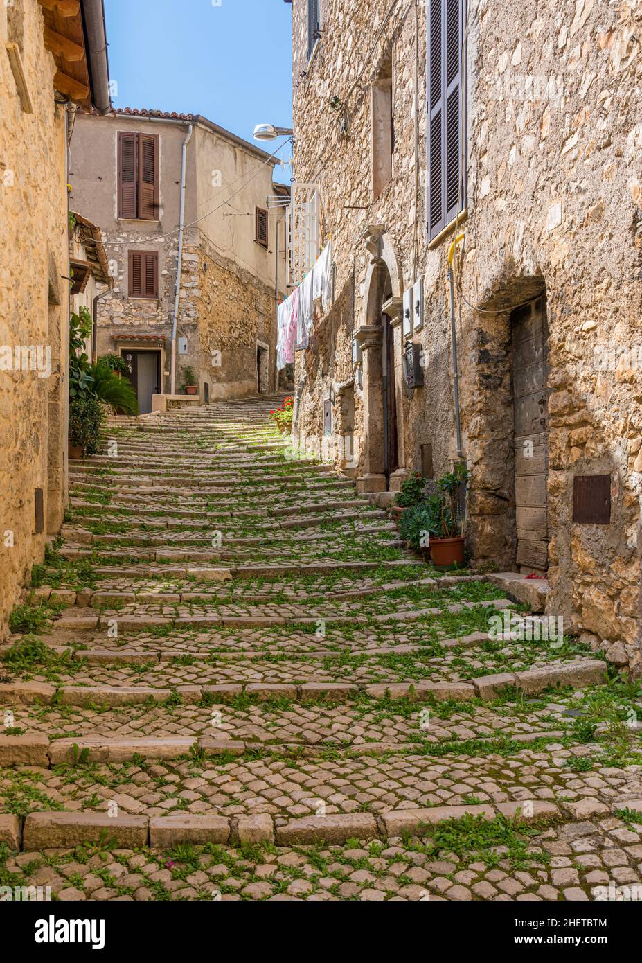 Scenic sight in Maenza, beautiful little town in the province of Latina