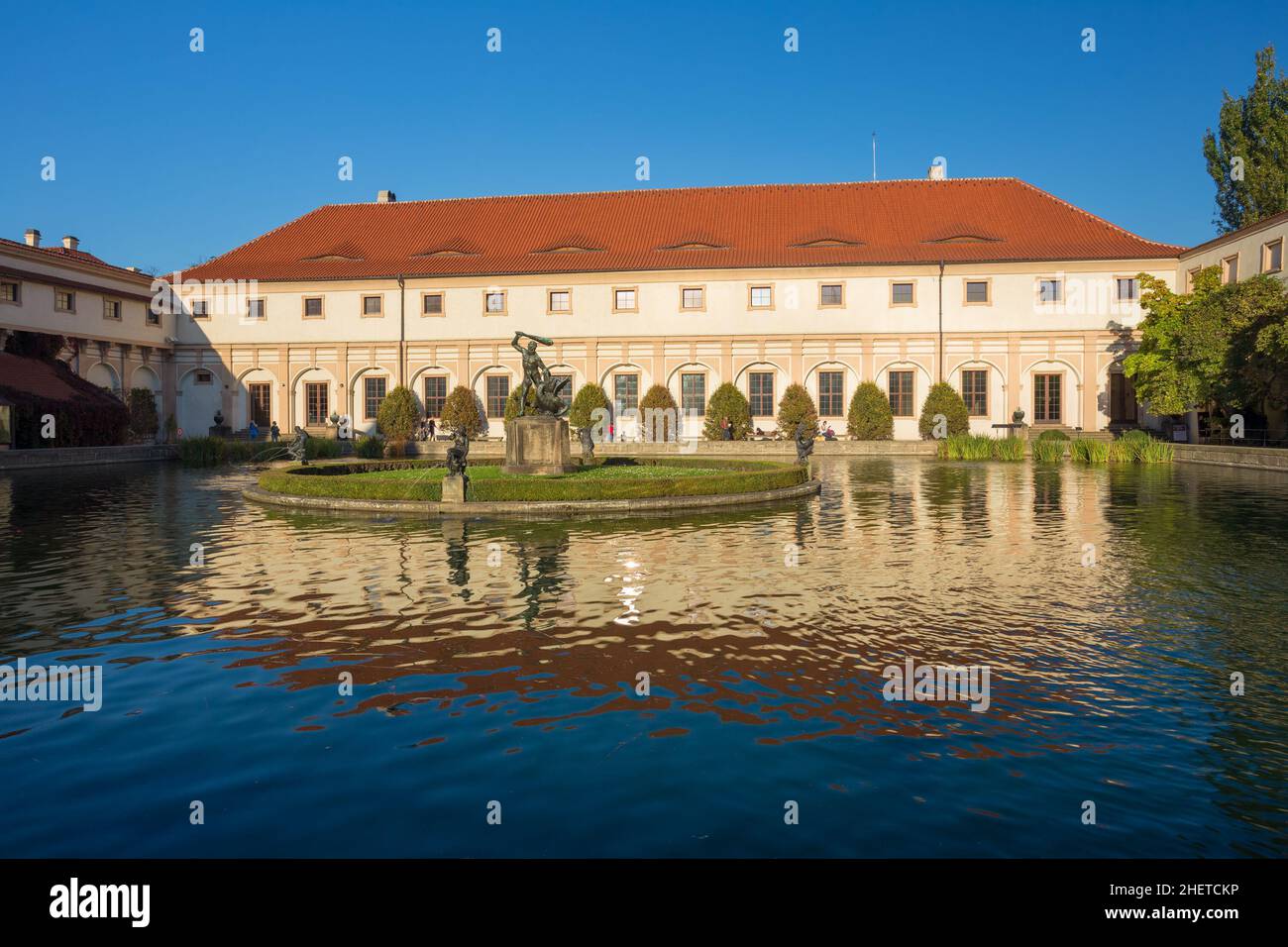 Wallenstein Palace and Garden in Prague, Czech Republic Stock Photo