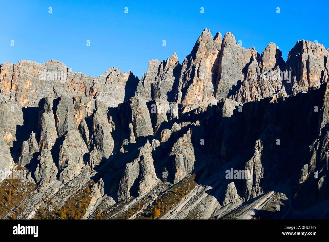 Alpine landscape in the Dolomites, Italy, Europe Stock Photo - Alamy