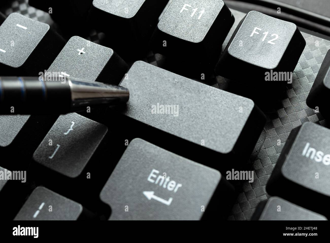 Retyping Old Notes, Playing Text Games, Testing Typing Speed Stock Photo -  Alamy
