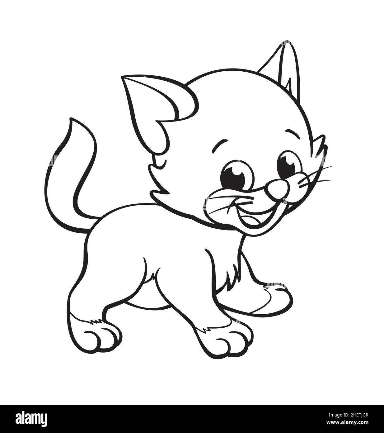 https://c8.alamy.com/comp/2HETJGR/cute-smiling-cartoon-kitten-cat-standing-for-coloring-colouring-in-activity-book-image-vector-isolated-on-white-background-2HETJGR.jpg