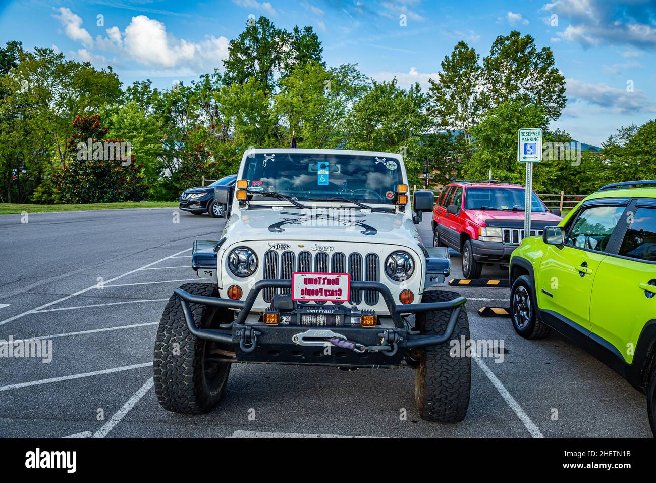 Pigeon TN August 25, 2017 Modified Off Road Jeep Wrangler JK