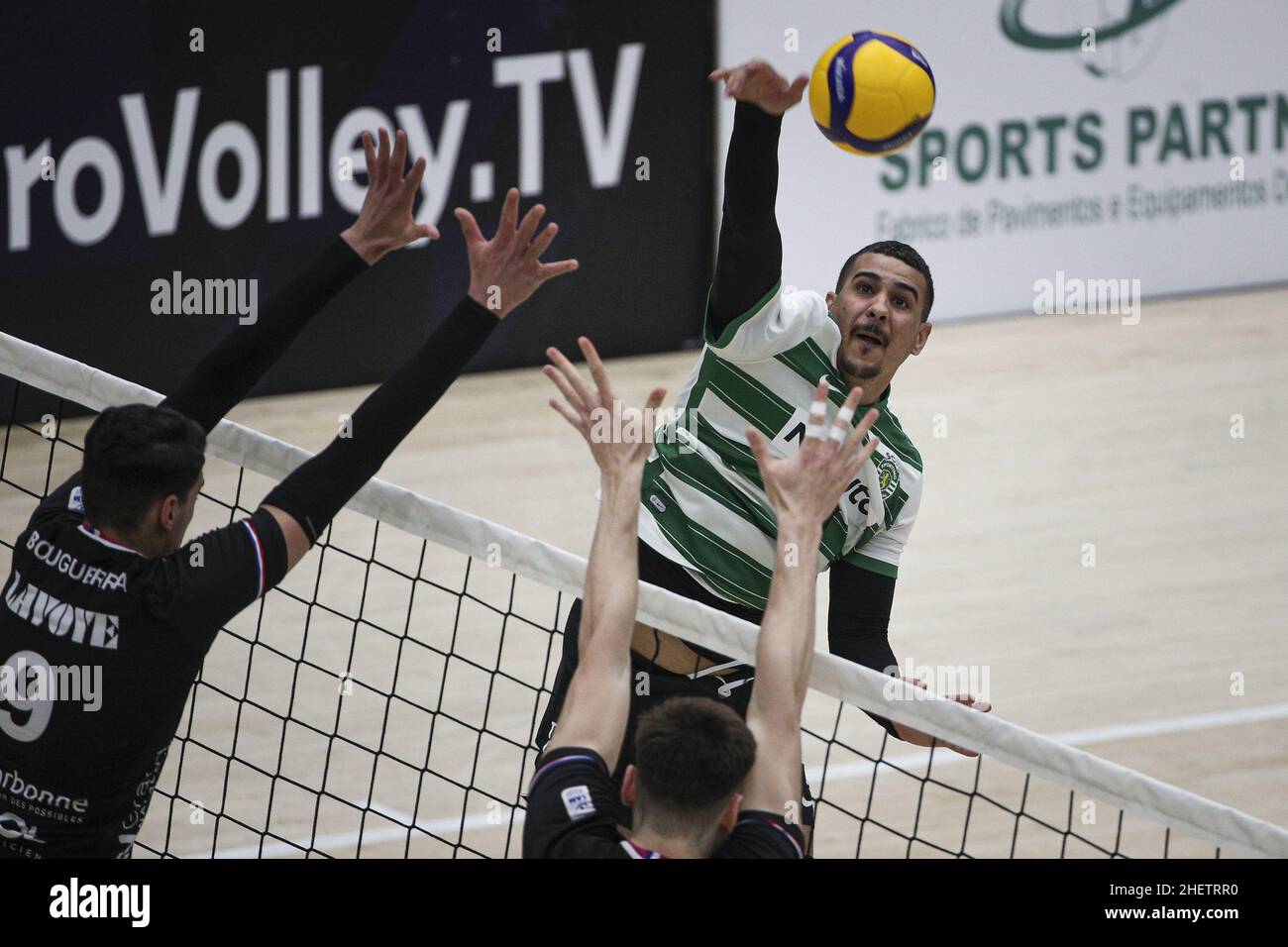 Lisbon, 01/12/2022 Sporting Clube de Portugal received Narbonne