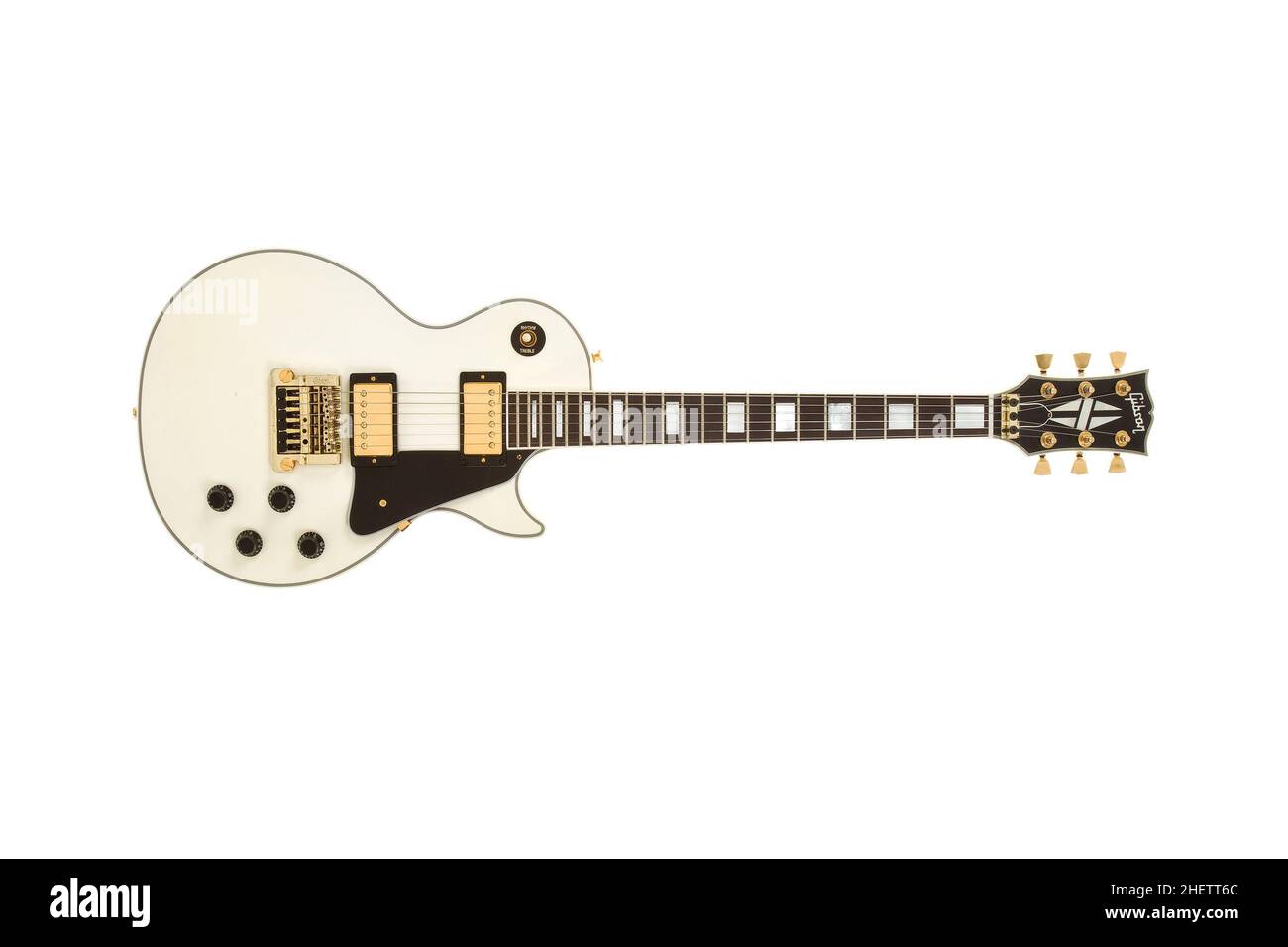 Les paul gibson custom hi res stock photography and images Alamy