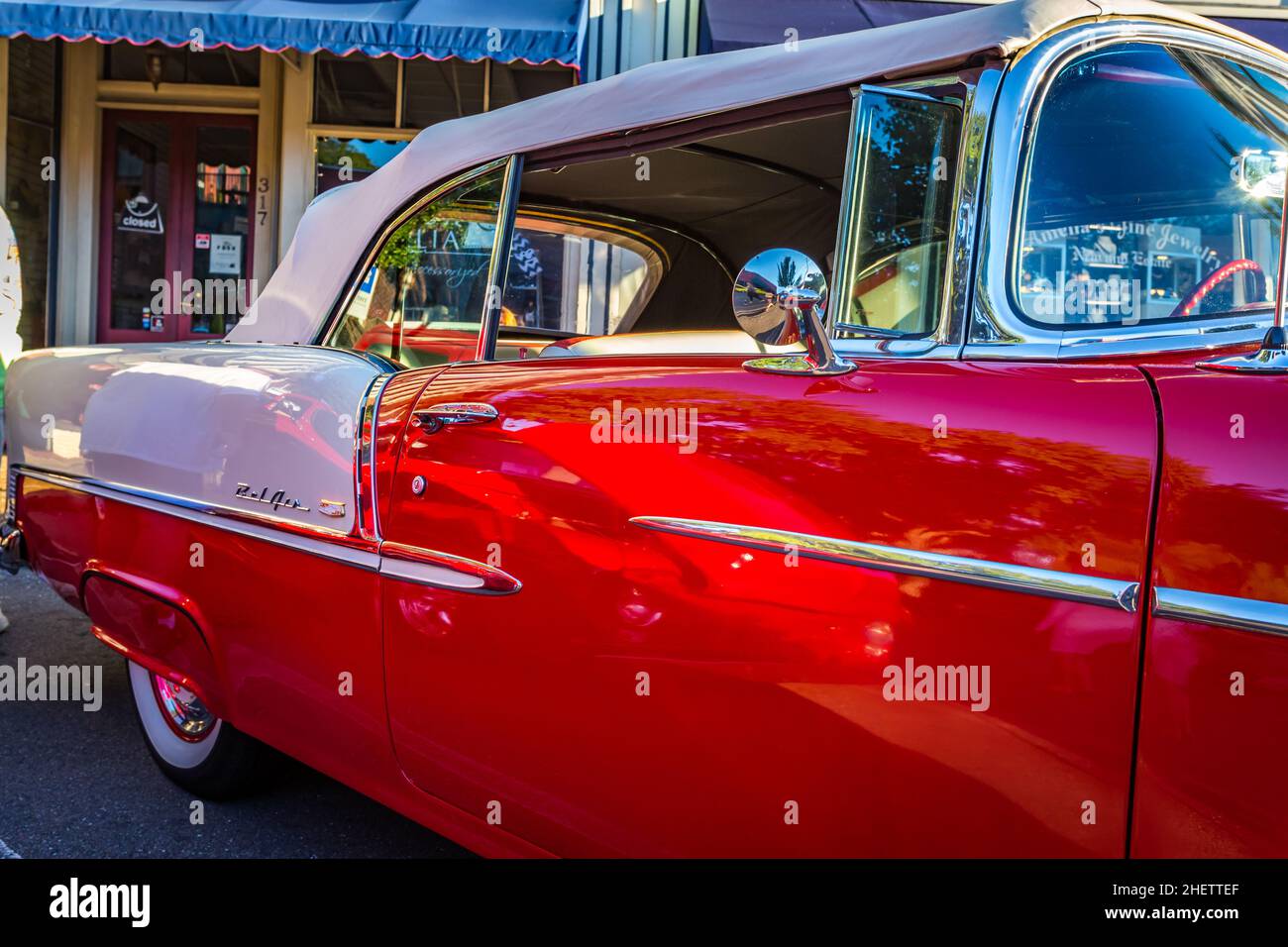 Fernandina Beach, FL October 18, 2014 Low perspective close up side