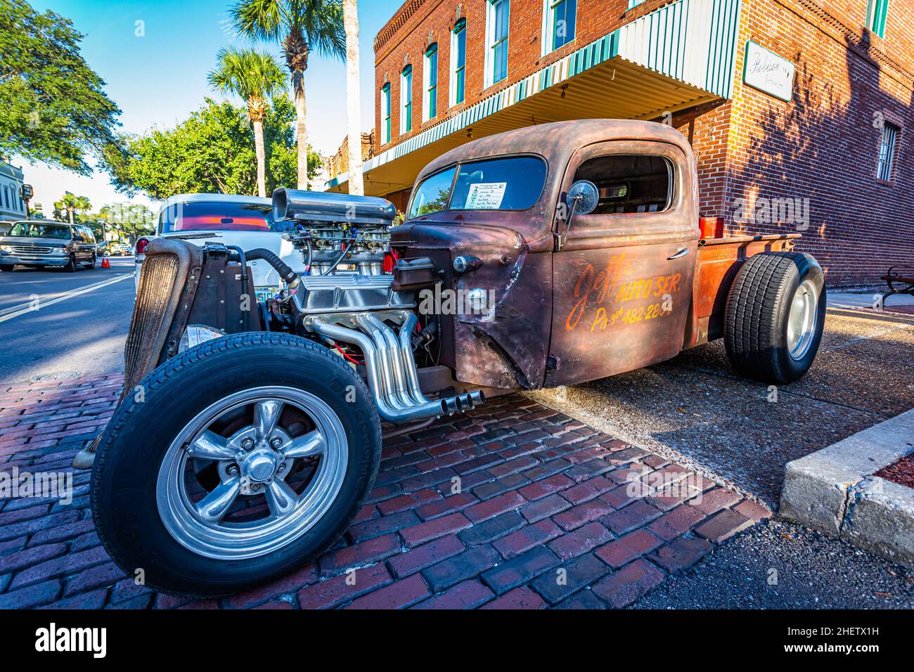 Fernandina Beach, FL October 18, 2014 Wide Angle low perspective