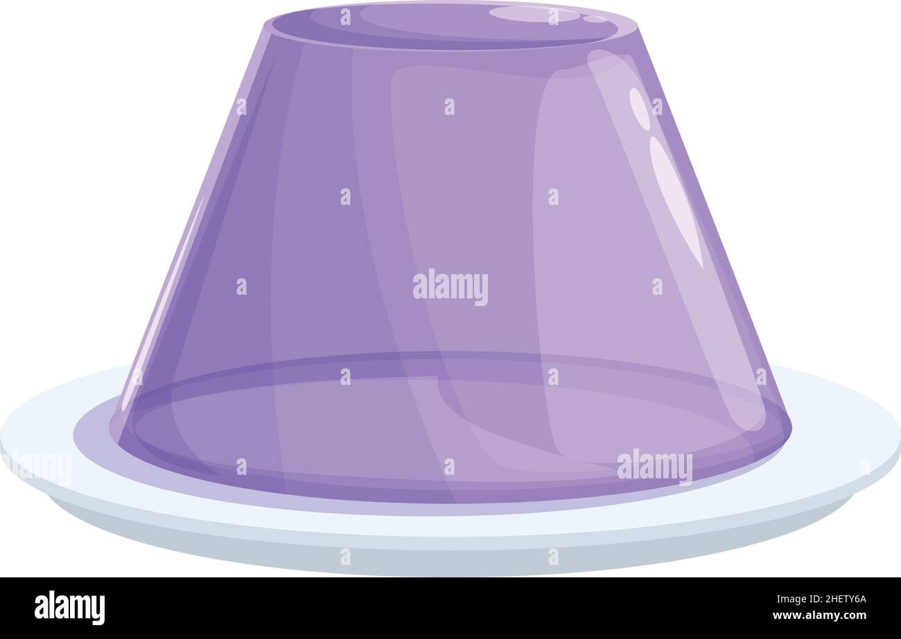 Jelly cake icon cartoon vector. Candy sweet. Fruit jelly Stock Vector