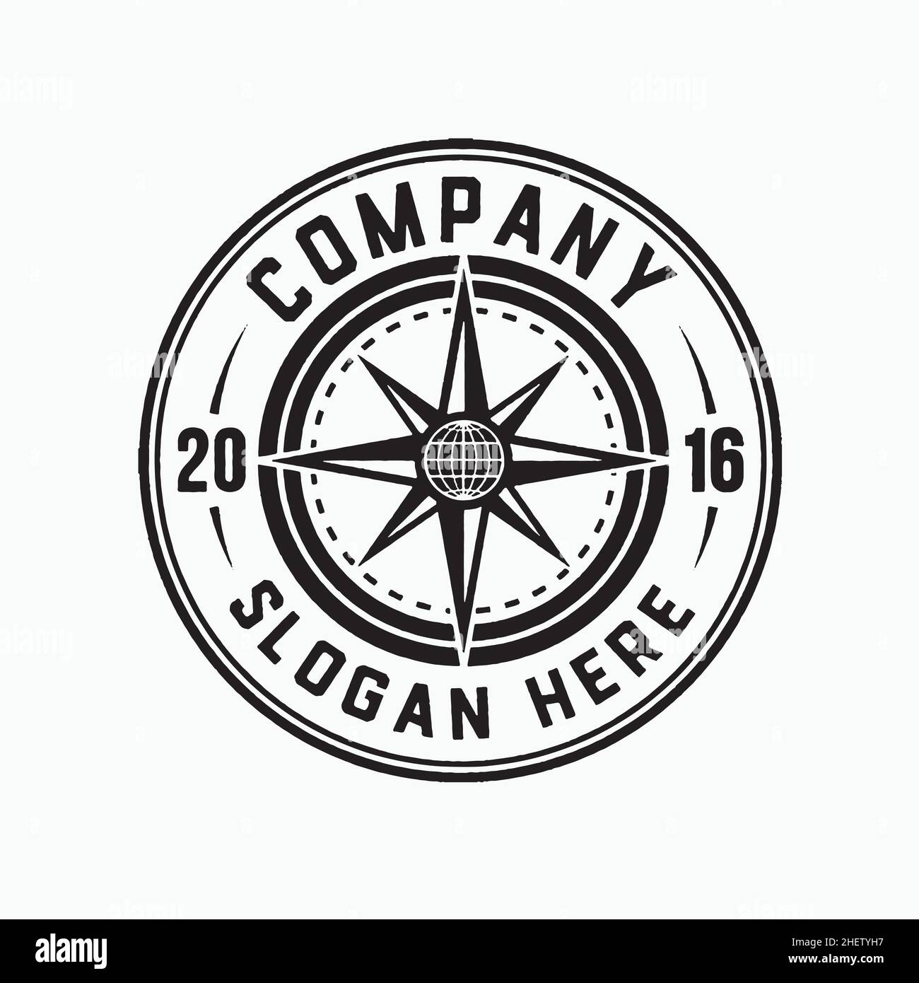 Compass logo. Vector and illustration Stock Vector Image & Art Alamy