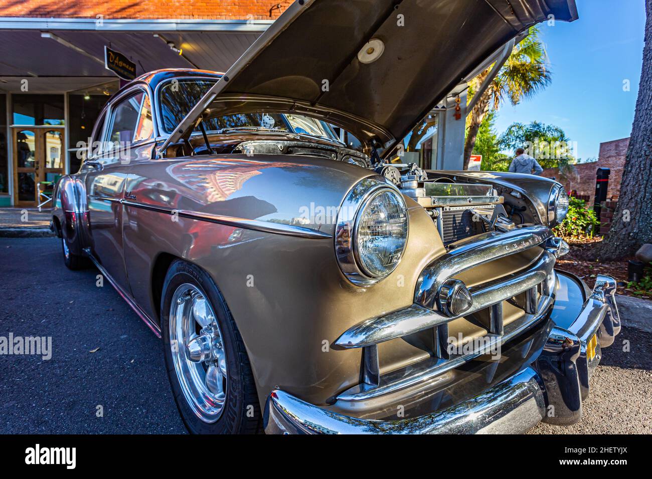Fernandina Beach, FL October 18, 2014 Wide angle low perspective