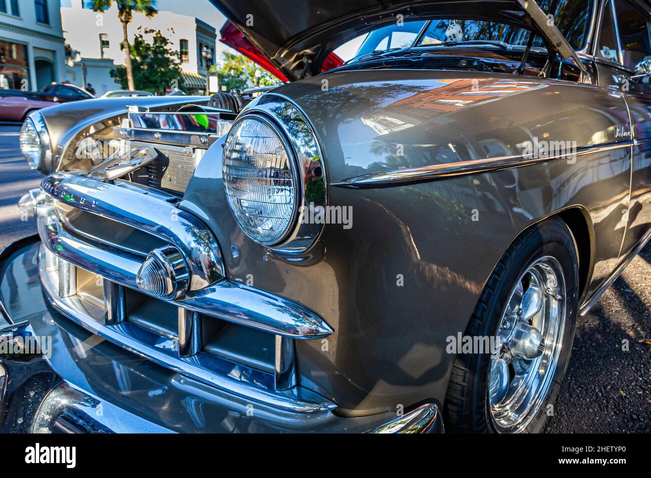 Fernandina Beach, FL October 18, 2014 Wide angle low perspective