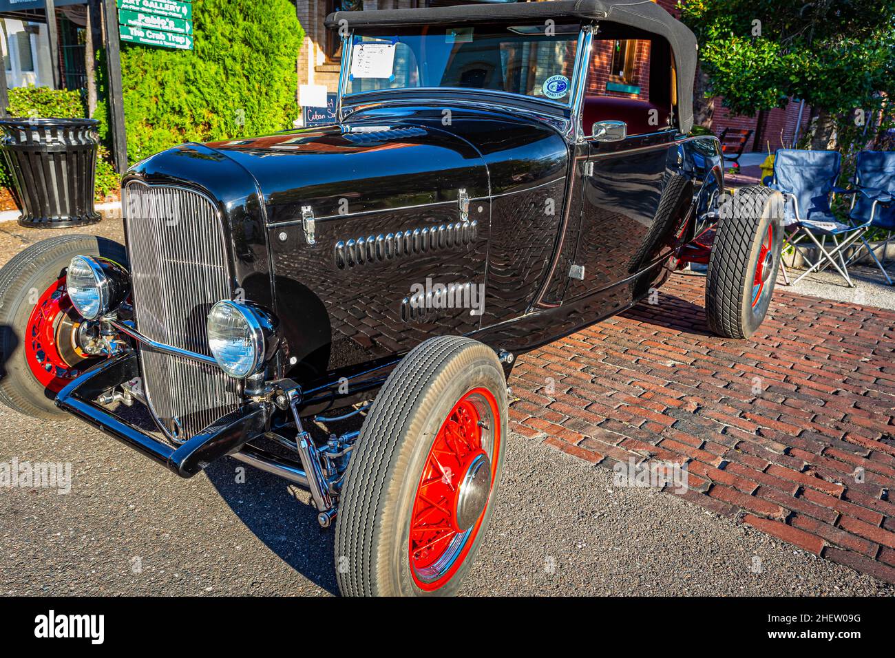 Fernandina Beach, FL October 18, 2014 Wide angle low perspective
