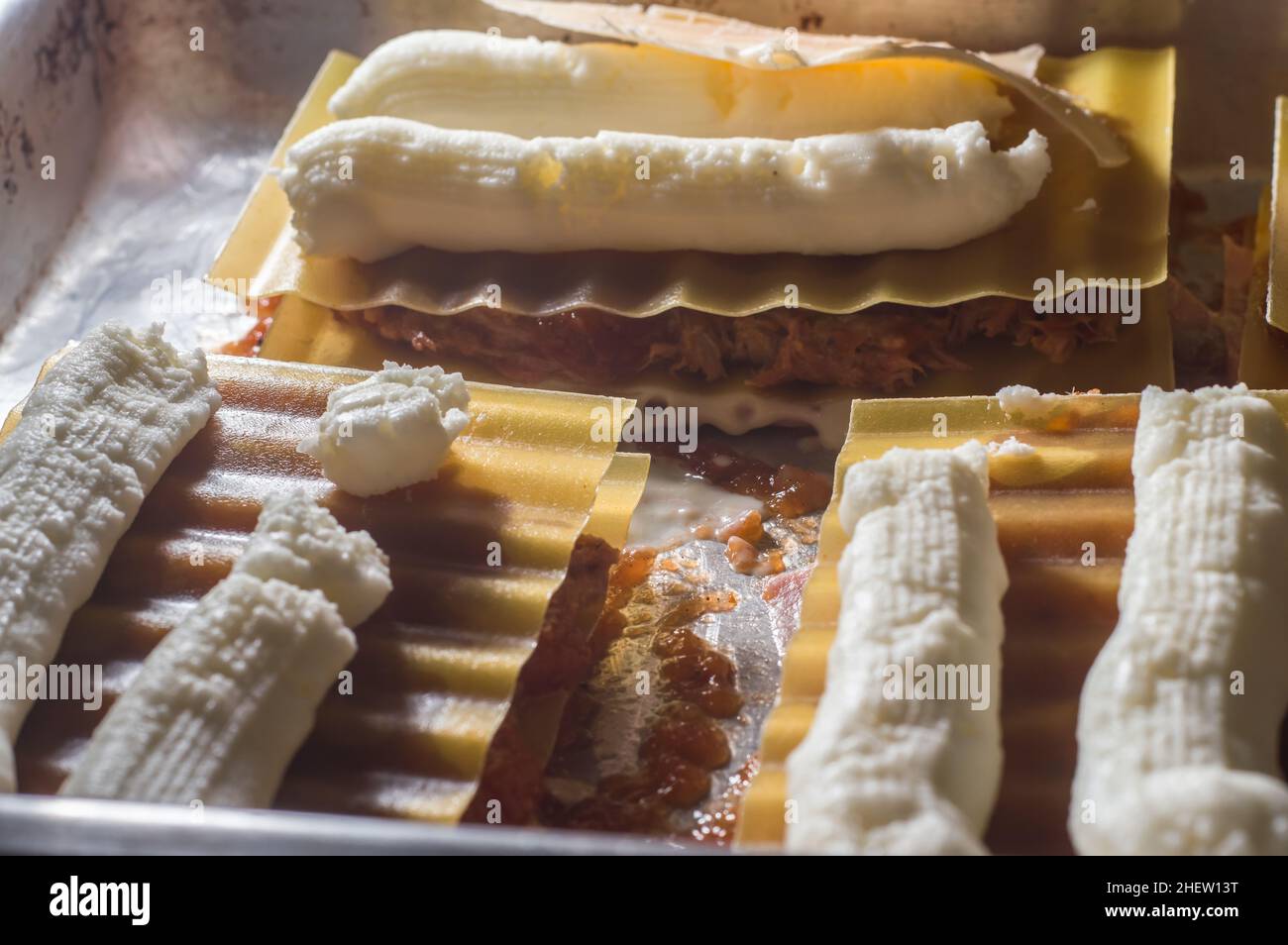 Pan of Lasagna with Spatula – License image – 902454 ❘ Image Professionals