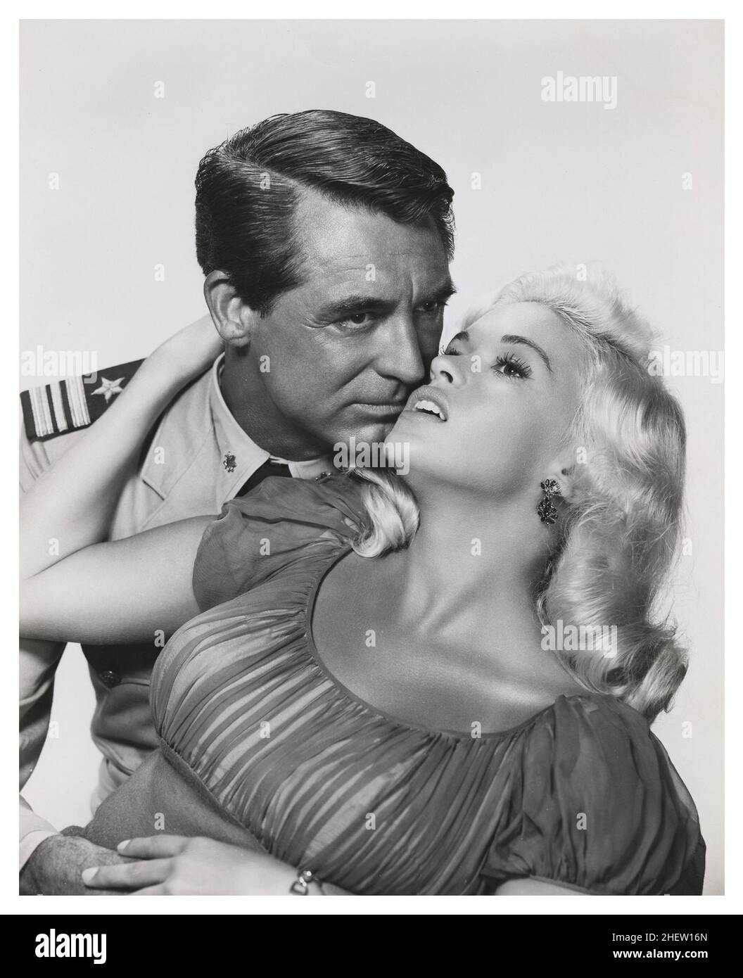 Jayne Mansfield and Cary Grant 1950s Stock Photo