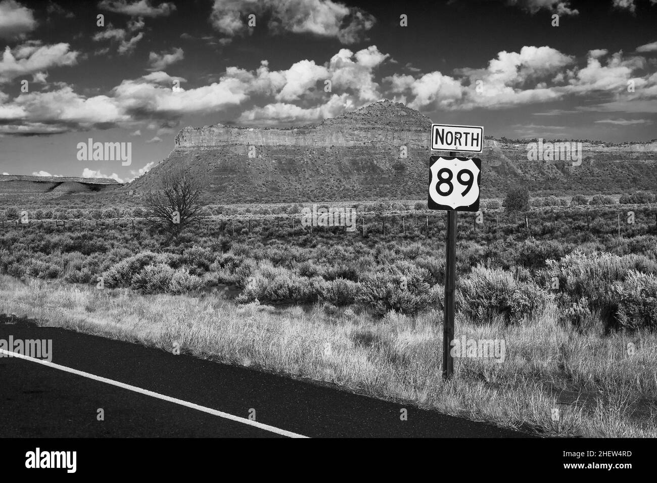 Arizona wide landscape Black and White Stock Photos & Images - Alamy