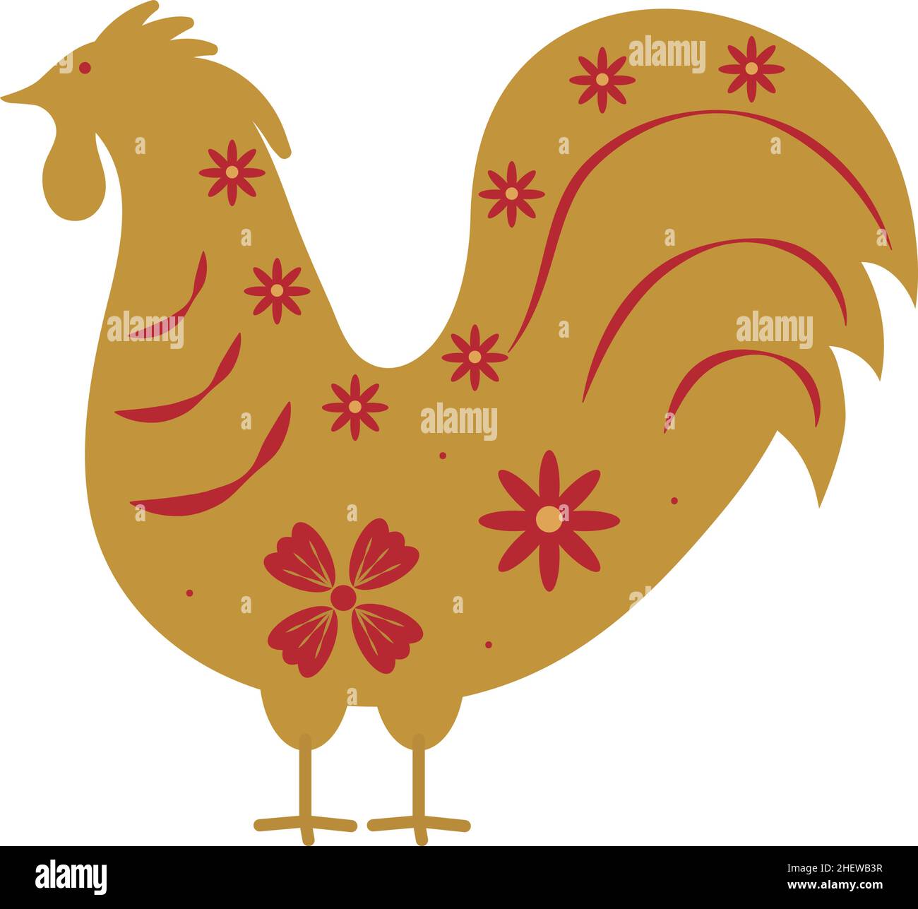chinese zodiac rooster Stock Vector Image & Art Alamy