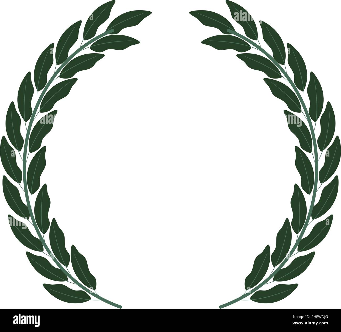 laurel wreath design Stock Vector Image & Art Alamy